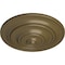 Ekena Millwork Classic Ceiling Medallion (Fits Canopies up to 4 1/8"), 13 1/4"OD x 1/2"P, Mississippi Mud CM13CLMMF - alternate 4